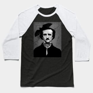 Edgar Allan Poe Baseball T-Shirt